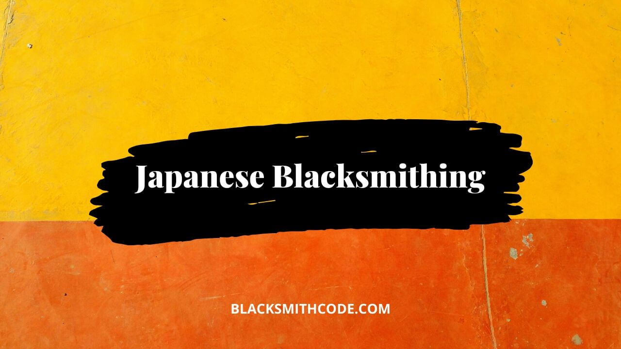 japanese blacksmithing
