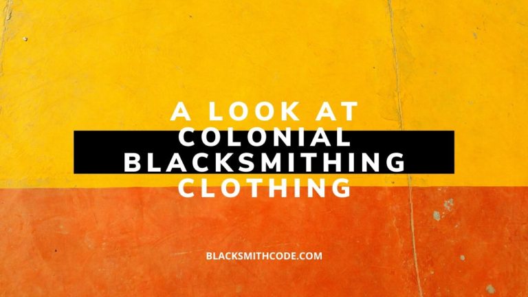 colonial blacksmith clothing